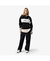 Mitchell & Ness Women's Black Seattle Mariners Quarter-Zip Pullover Top