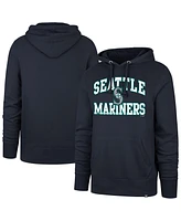 '47 Brand Men's Navy Seattle Mariners Velocity Headline Pullover Hoodie