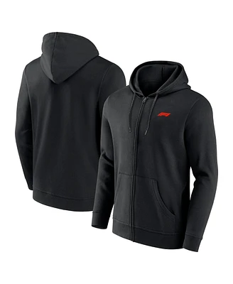 Formula 1 Men's Black Primary Full-Zip Hoodie