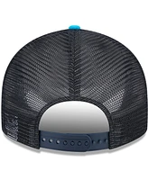 New Era Men's Navy Miami Marlins 2024 Mlb All-Star Game Mesh Back Low Profile 9FIFTY Snapback Hat