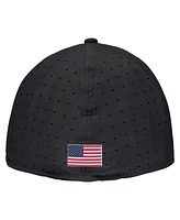 Nike Men's Black Vanderbilt Commodores On-Field True Performance Baseball Fitted Hat