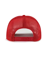 '47 Brand Men's White/Red Washington Nationals Freshman Trucker Adjustable Hat