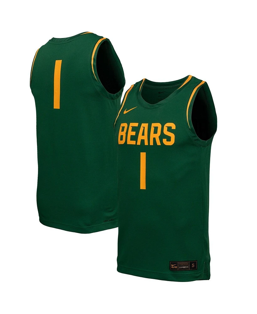 Nike Men's Green Baylor Bears Replica Basketball Jersey