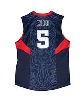 Mitchell & Ness Men's Jason Kidd Navy Usa Basketball 2008 Authentic Player Jersey