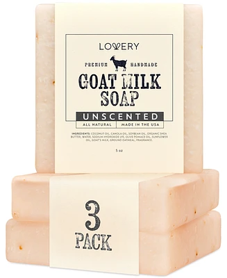 Lovery Goat Milk Soap Bars