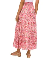 Vince Camuto Women's Tiered Smocked-Waist Maxi Skirt