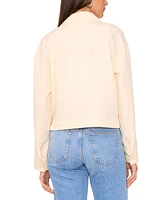 Vince Camuto Women's Point-Collar Zip-Front Jacket