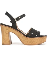 Naturalizer Women's Kira Block Heel Square Toe Platform Sandals