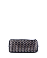 Pre-Owned Goyard Pm Anjou Reversible Tote Embroidered Coated Canvas