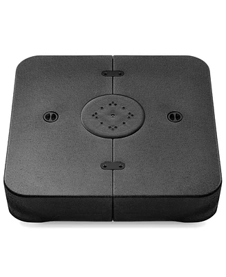 Best Choice Products 330lb Capacity Fillable Heavy-Duty Outdoor Cantilever Umbrella Base w/ Easy-Fill Spouts
