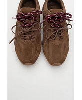 Selena Suede Leather Sneakers (Women)