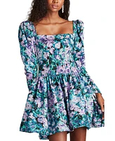 Tadashi Shoji Women's Harlym Floral Print Mini Dress