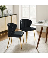 Modern Milia Dining Chair Set of 2