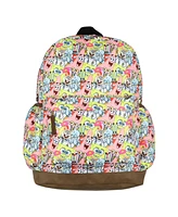 Spongebob SquarePants Backpack Patrick Squidward Character Collage Tech Laptop Sleeve Book Bag