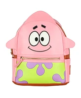 SpongeBob Squarepants Mini Backpack Patrick Embroidered Face Purse Travel Bag