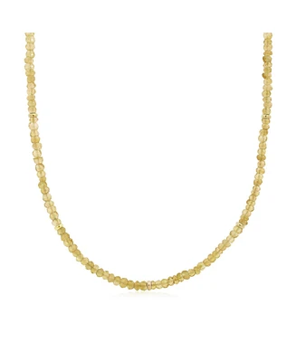 The Lovery Citrine Bead Necklace 14K Gold
