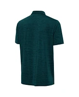 Antigua Men's Heather Midnight Green Philadelphia Eagles Layout Polo Shirt