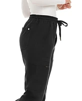 Medichic Women's Seven Pocket Cargo Scrub Pants Joggers with 4-Way Stretch