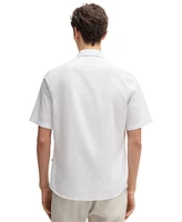 Boss by Hugo Boss Men's Oxford Cotton Regular-Fit Shirt