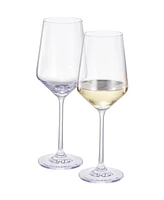The Wine Savant Contemporary Glasses, Set of 2