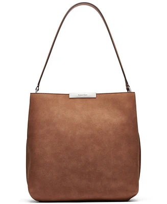 Calvin Klein Jodi Faux Suede Bucket Bag
