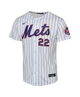Nike Big Boys and Girls Juan Soto White New York Mets Home Limited Player Jersey