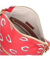 Dooney & Bourke Cincinnati Reds Sporty Monogram Large Shoulder Bag