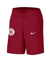 Nike Men's Crimson Oklahoma Sooners Logo Shorts