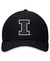 Top of the World Men's Black Illinois Fighting Illini Spacer Flex Hat