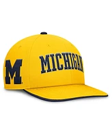 Jordan Men's Maize Michigan Wolverines Athletics Pro Adjustable Hat