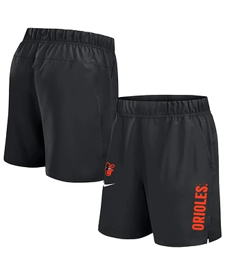 Nike Men's Black Baltimore Orioles Woven Victory Performance Shorts