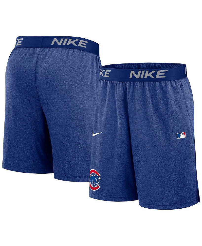 Nike Men's Royal Chicago Cubs Authentic Collection Performance Knit Shorts