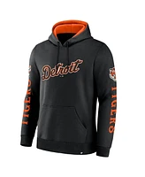 Fanatics Men's Black Detroit Tigers Big City Legacy Fleece Pullover Hoodie