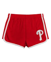 Outerstuff Toddler 2-Piece Red Philadelphia Phillies Double Run T-Shirt & Shorts Set