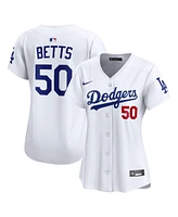 Nike Women's Mookie Betts White Los Angeles Dodgers Home Limited Player Jersey