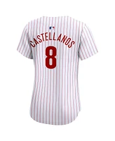 Nike Women's Nick Castellanos White Philadelphia Phillies Home Limited Player Jersey