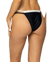 Edikted Women's Jessica Layered String Bikini Bottom