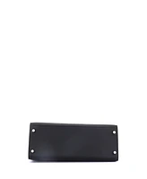 Pre-Owned HERMES Kelly Handbag Epsom with Palladium Hardware