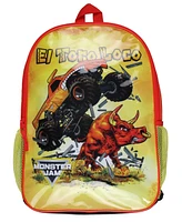 Monster Jam Backpack El Toro Loco Truck School Book Bag