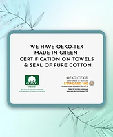 4-Pack Bath Towel Set, Softest 100% Cotton by California Design Den