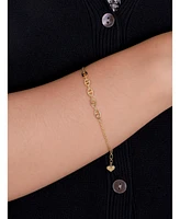 Devata Valentino Bracelet in 14k Gold, 6.5 in adj to 7.5 in, approx. 2.8 grams.