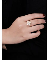 Devata Clover Ring in 14K Gold, Size 9, approx. 4.0 grams