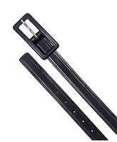 Michael Kors Women's Leather Covered Buckle Belt