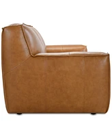 Glympton 98" Leather Sofa, Exclusively at Macy's
