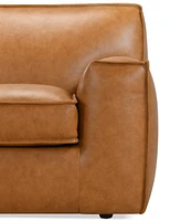Glympton 110" Leather Sofa, Exclusively at Macy's