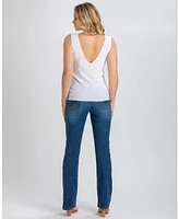 Pietro Brunelli Maternity Slim-Fit Bootcut Jeans