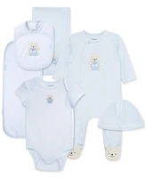 Little Me Baby Boys Cute Bear Cotton Gift Box Set