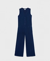 Mango Women's Maternity Lyocell Jumpsuit