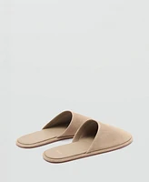 Mango Women's Suede Sling Back Shoes