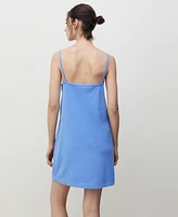 Mango Women's Terry Cotton Dress